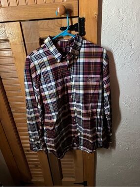 Men's Ralph Lauren Long-Sleeve Plaid Button-Down Shirt